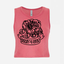 Derby 4 Ever Crop Tank by Mickey (smoked paprika)