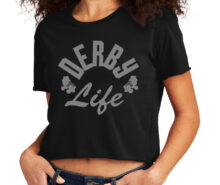 Derby Life Crop Tee (black)