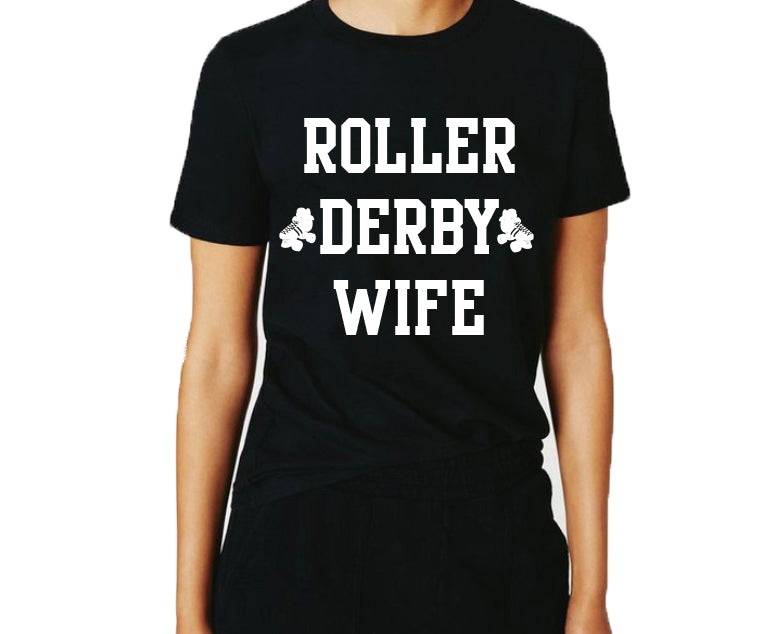 Roller Derby Wife Unisex Tee