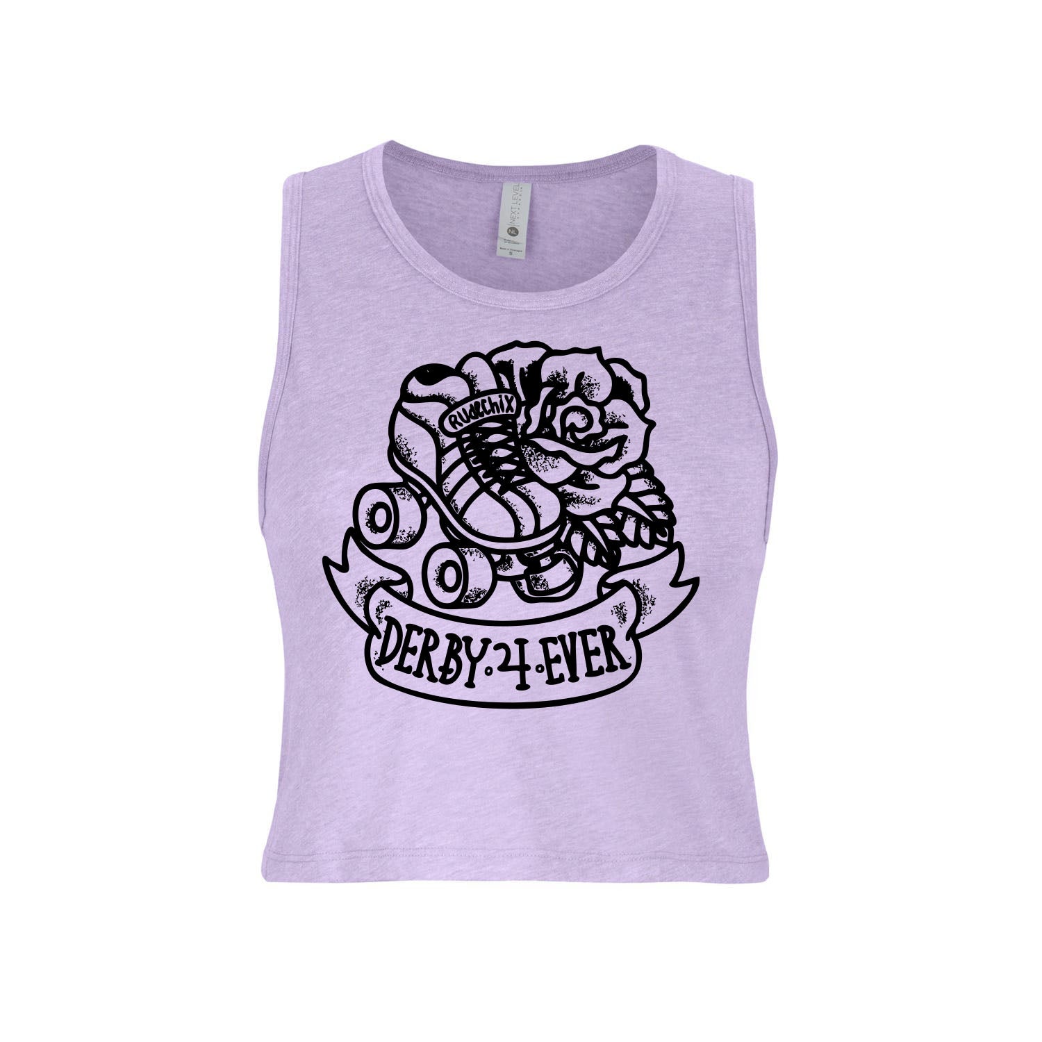 Derby 4 Ever Crop Tank (Lavender)