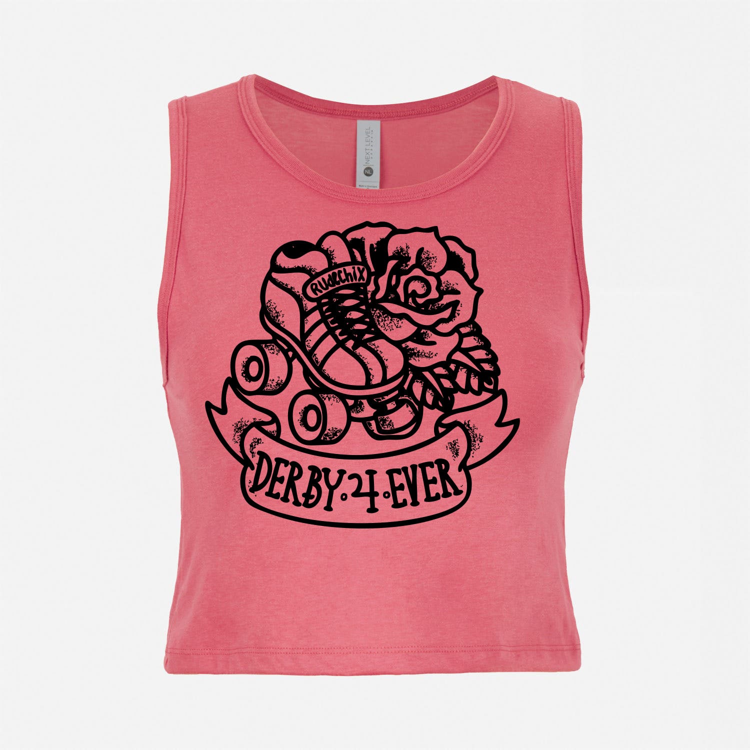 Derby 4 Ever Crop Tank (Smoked Paprika)