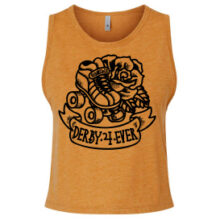 Derby 4 Ever Crop Tank by Mickey (Gold)